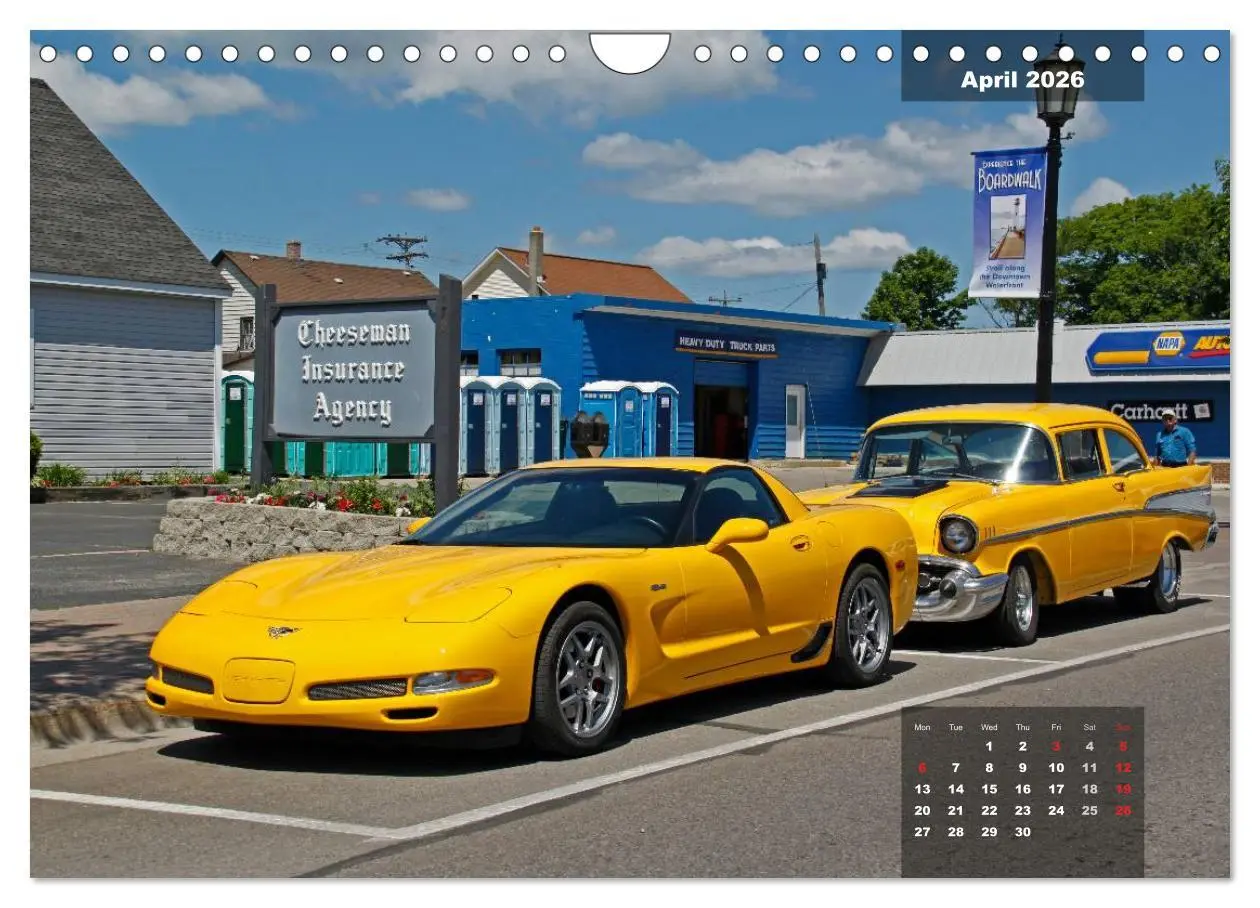 Bild: 9783516580037 | US Classic Cars (Wall Calendar 2026 DIN A4 landscape), CALVENDO 12...