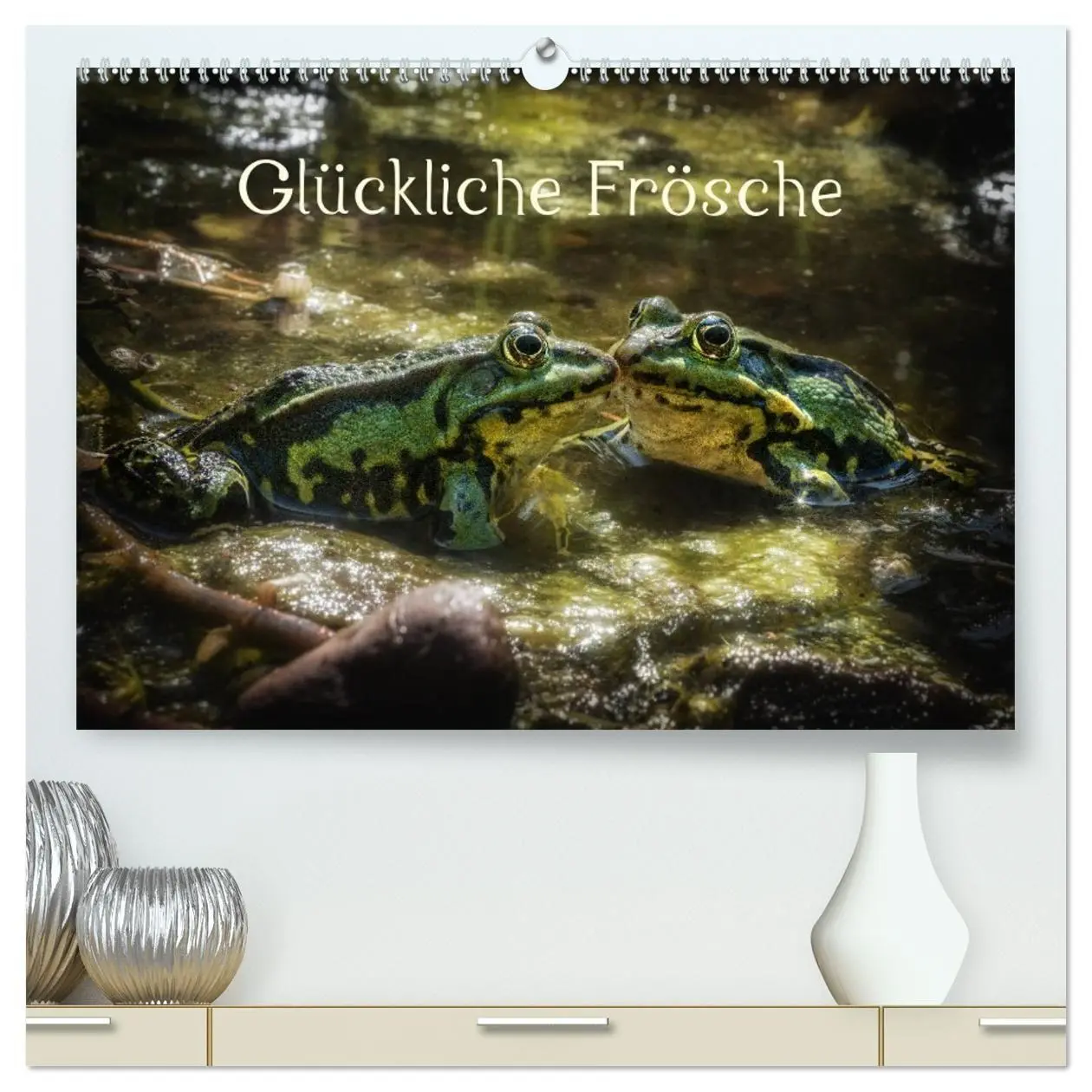 Cover: 9783569740037 | Glückliche Frösche (hochwertiger Premium Wandkalender 2027 DIN A2...