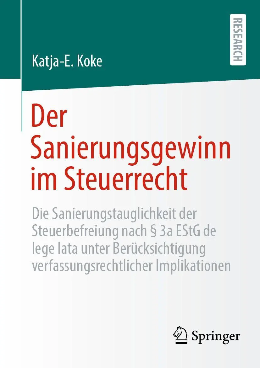 Der Sanierungsgewinn im Steuerrecht
