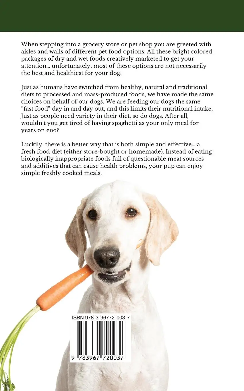 Rückseite: 9783967720037 | Dog Nutrition and Cookbook | The Woof Brothers | Taschenbuch | 2019
