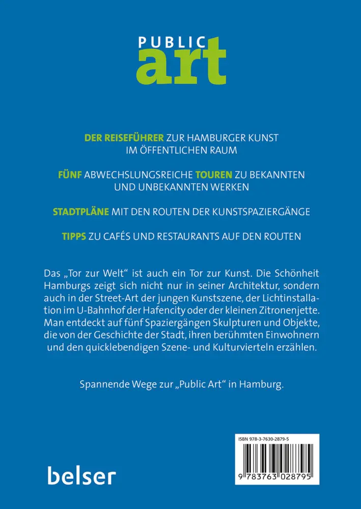 Bild: 9783989050037 | Spaziergänge zur Kunst in Hamburg | Ute Liesenfeld | Taschenbuch