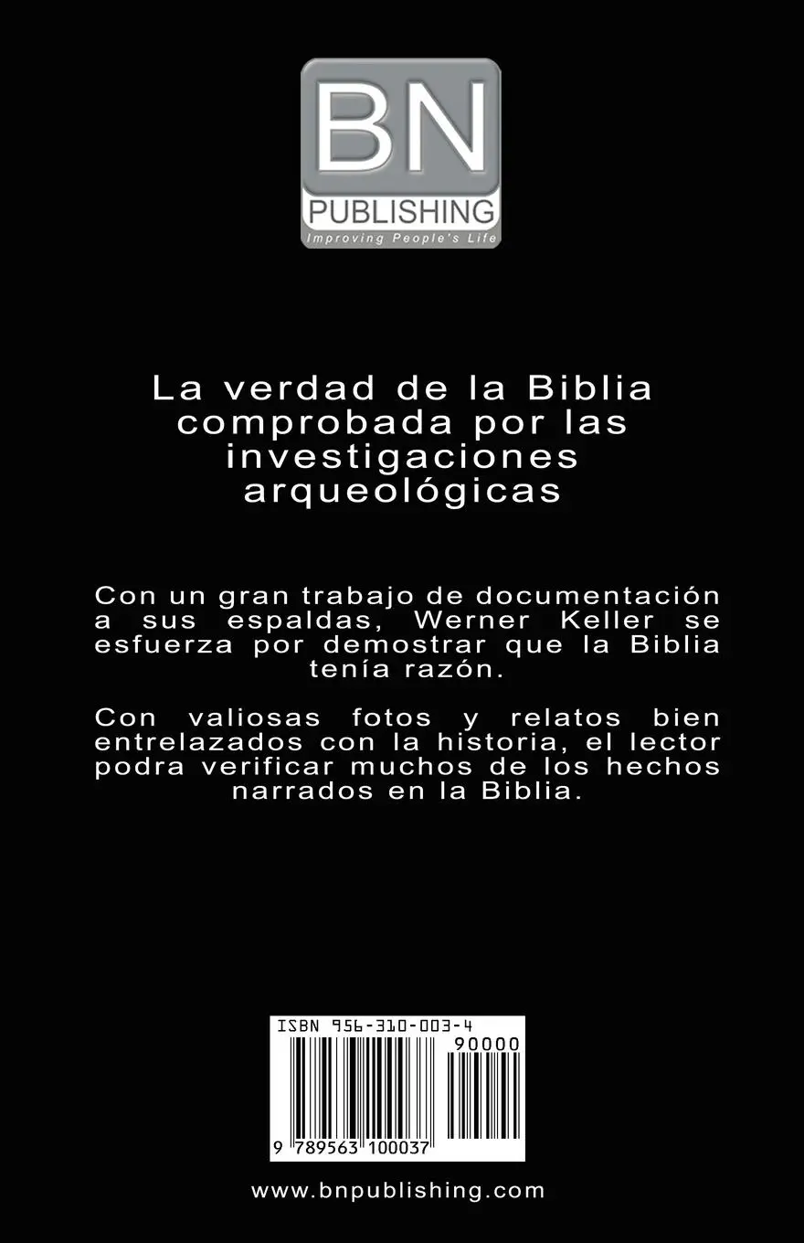 Rückseite: 9789563100037 | Y La Biblia Tenia Razon (Coleccion de la Biblia de Israel) | Keller