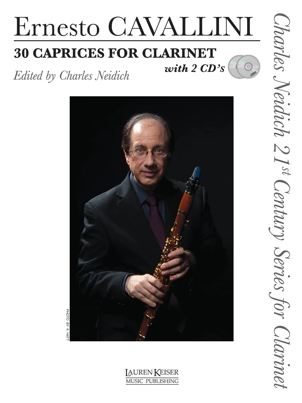 Cover: 884088520137 | 30 Caprices for Clarinet | Ernesto Cavallini | LKM Music | 2009