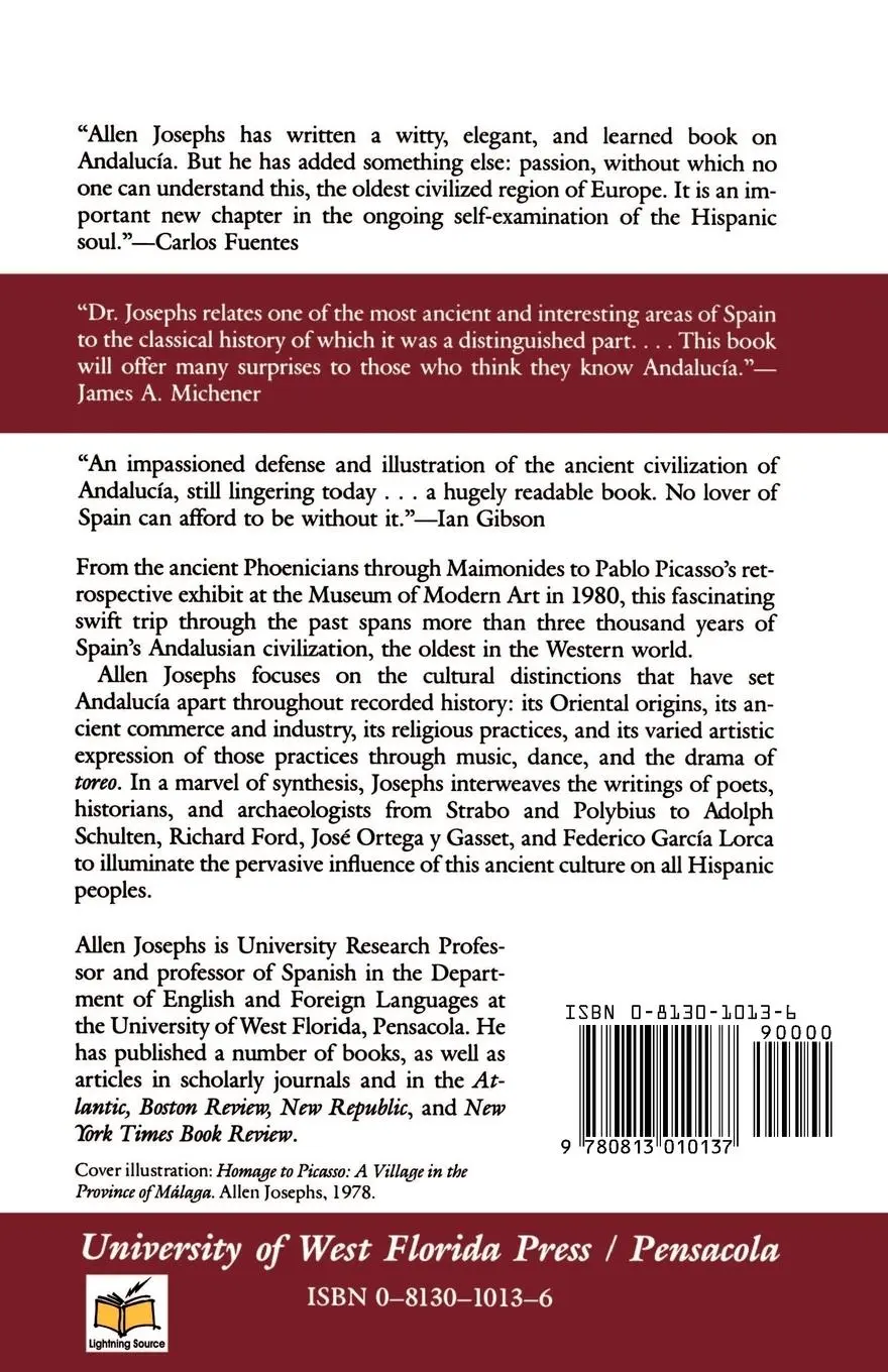 Rückseite: 9780813010137 | White Wall of Spain | The Mysteries of Andalusian Culture | Josephs