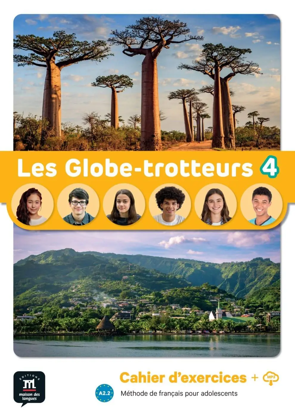 Cover: 9783125280137 | Les Globe-trotteurs 4 | Cahier d'exercices avec ressources numériques