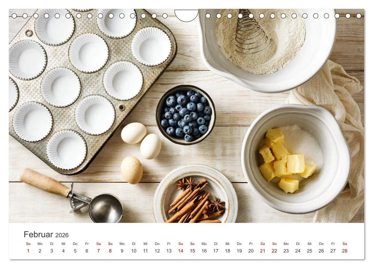 Bild: 9783457550137 | Backen mit Liebe - Selbstgemachtes von Zuhause (Wandkalender 2026...