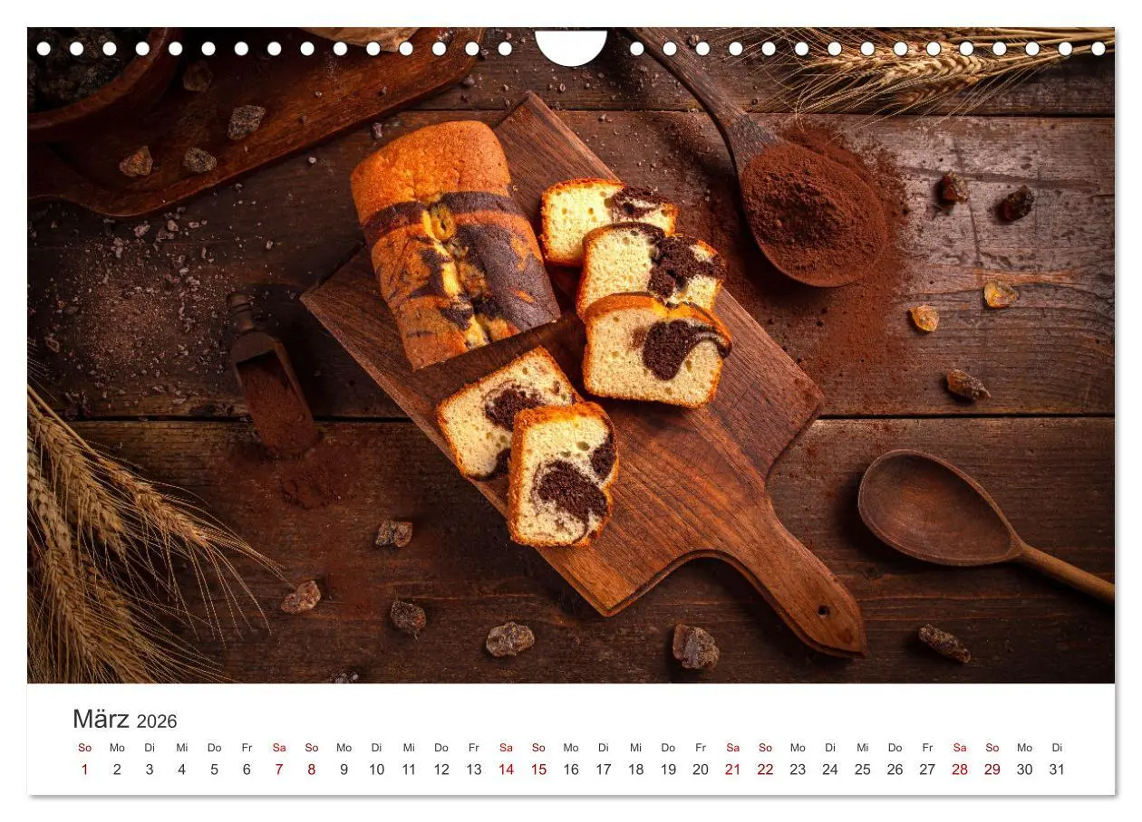 Bild: 9783457550137 | Backen mit Liebe - Selbstgemachtes von Zuhause (Wandkalender 2026...
