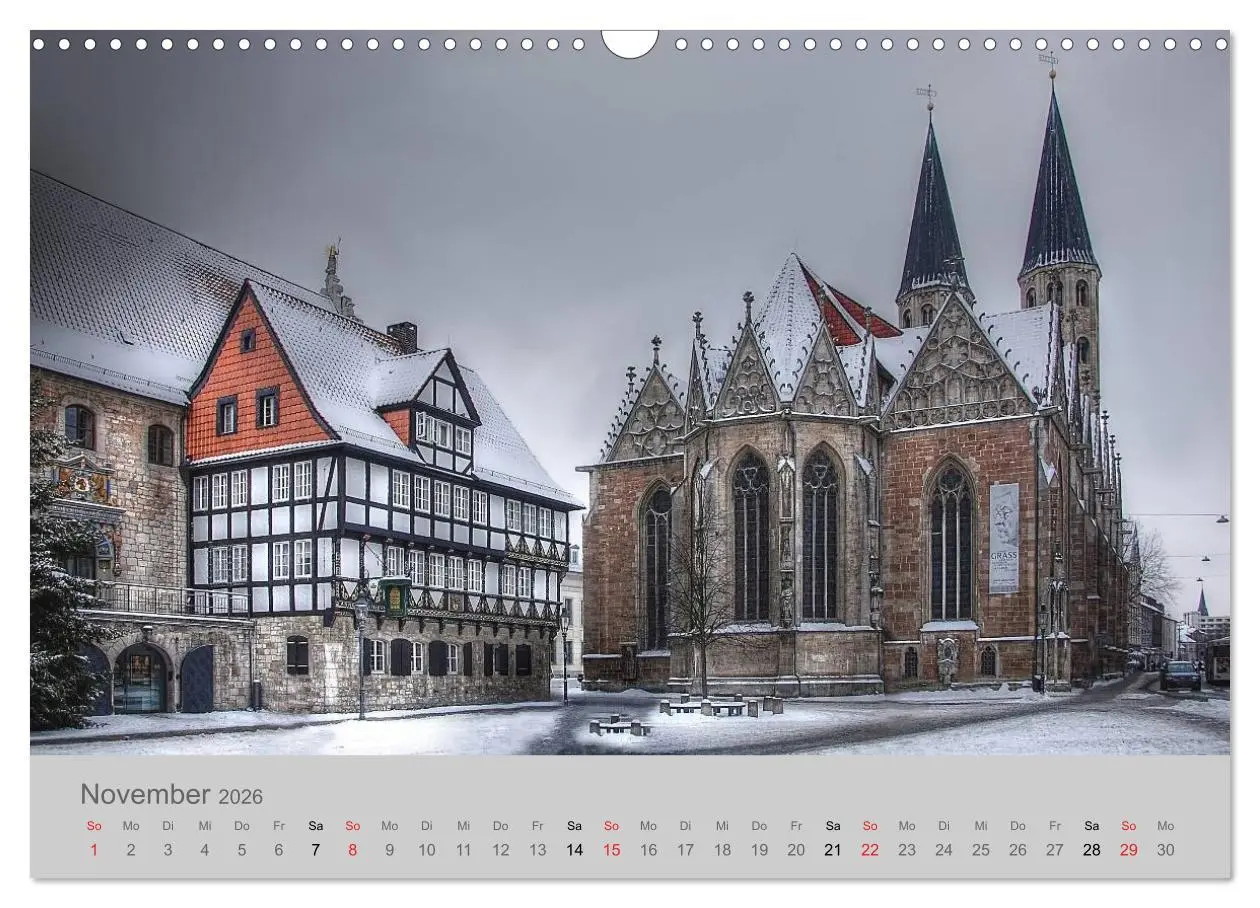 Bild: 9783516190137 | Braunschweig (Wandkalender 2026 DIN A3 quer), CALVENDO Monatskalender