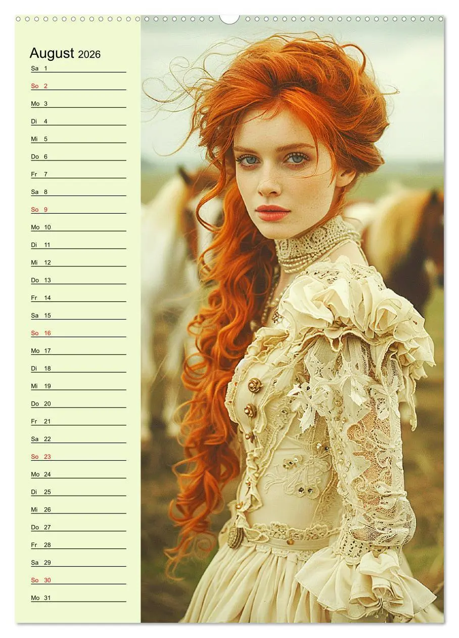 Bild: 9783516260137 | Rote Schönheiten. Natürliche Eleganz und wilde Anmut (Wandkalender...