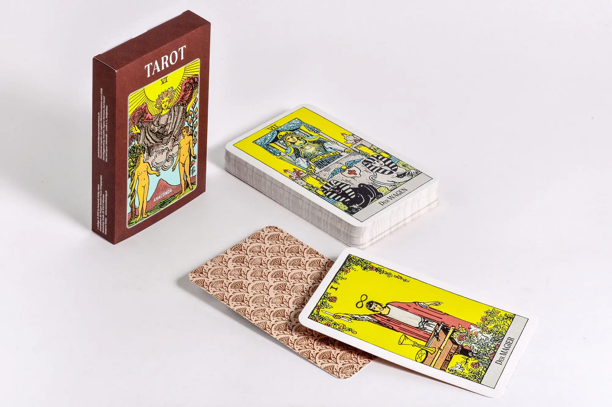 Bild: 4250940200237 | Tarot Deluxe. Tarotkarten im extra großen Format | Box | 78 S. | 2025