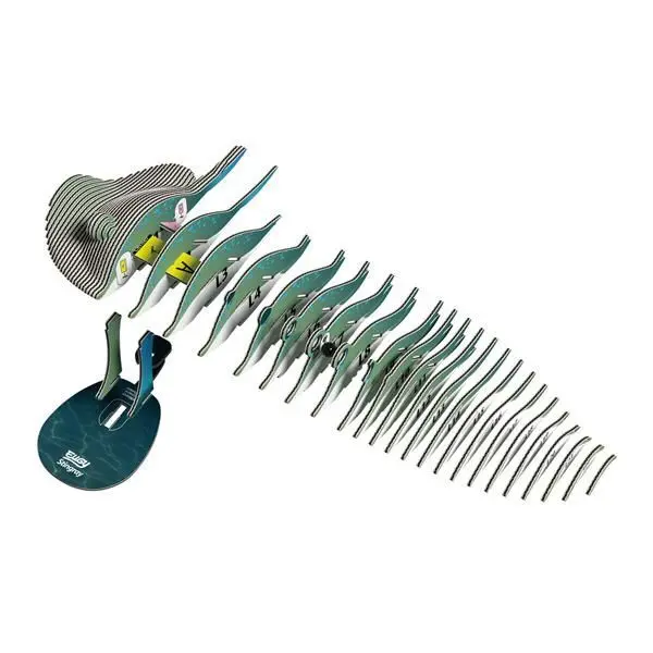 Bild: 9421036940237 | EUGY 3D Bastelset Stachelrochen | Kit (Bastelset) | 650102 | Deutsch