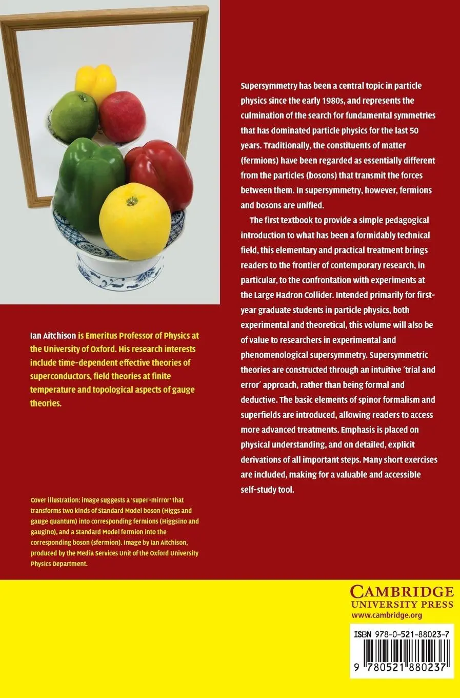 Rückseite: 9780521880237 | Supersymmetry in Particle Physics | An Elementary Introduction | Buch