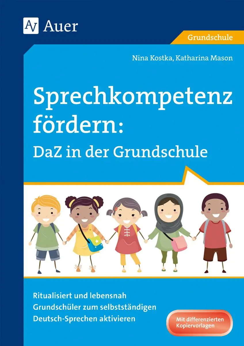 Cover: 9783403080237 | Sprechkompetenz fördern DaZ in der Grundschule | Nina Kostka (u. a.)