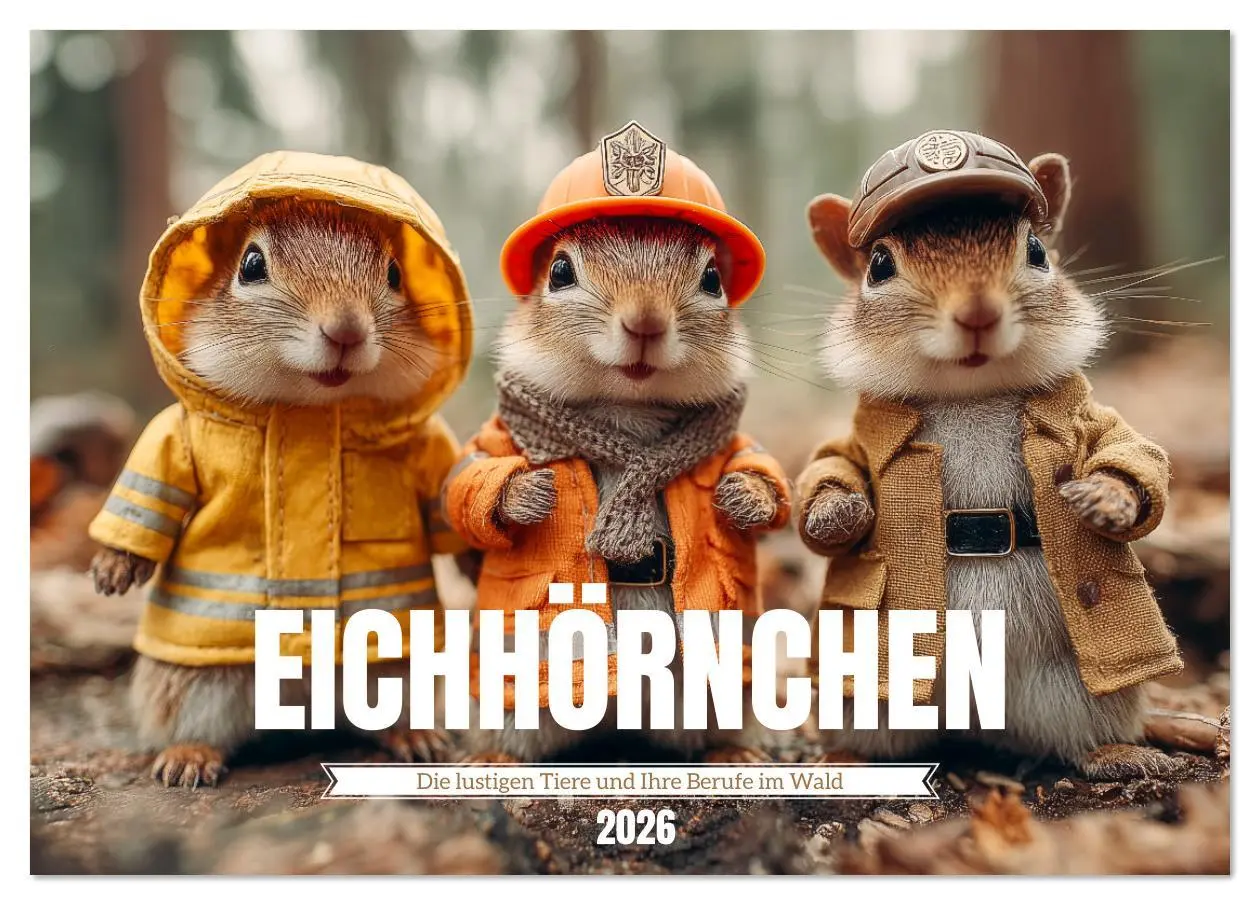 Cover: 9783516630237 | Eichhörnchen - Die lustigen Tiere und ihre Berufe im Wald...