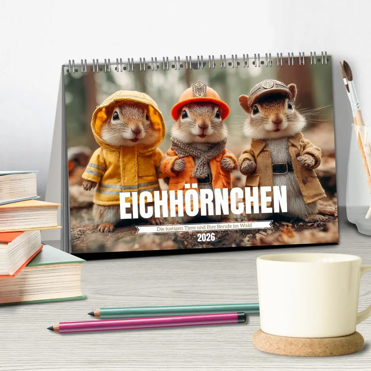 Bild: 9783516630237 | Eichhörnchen - Die lustigen Tiere und ihre Berufe im Wald...