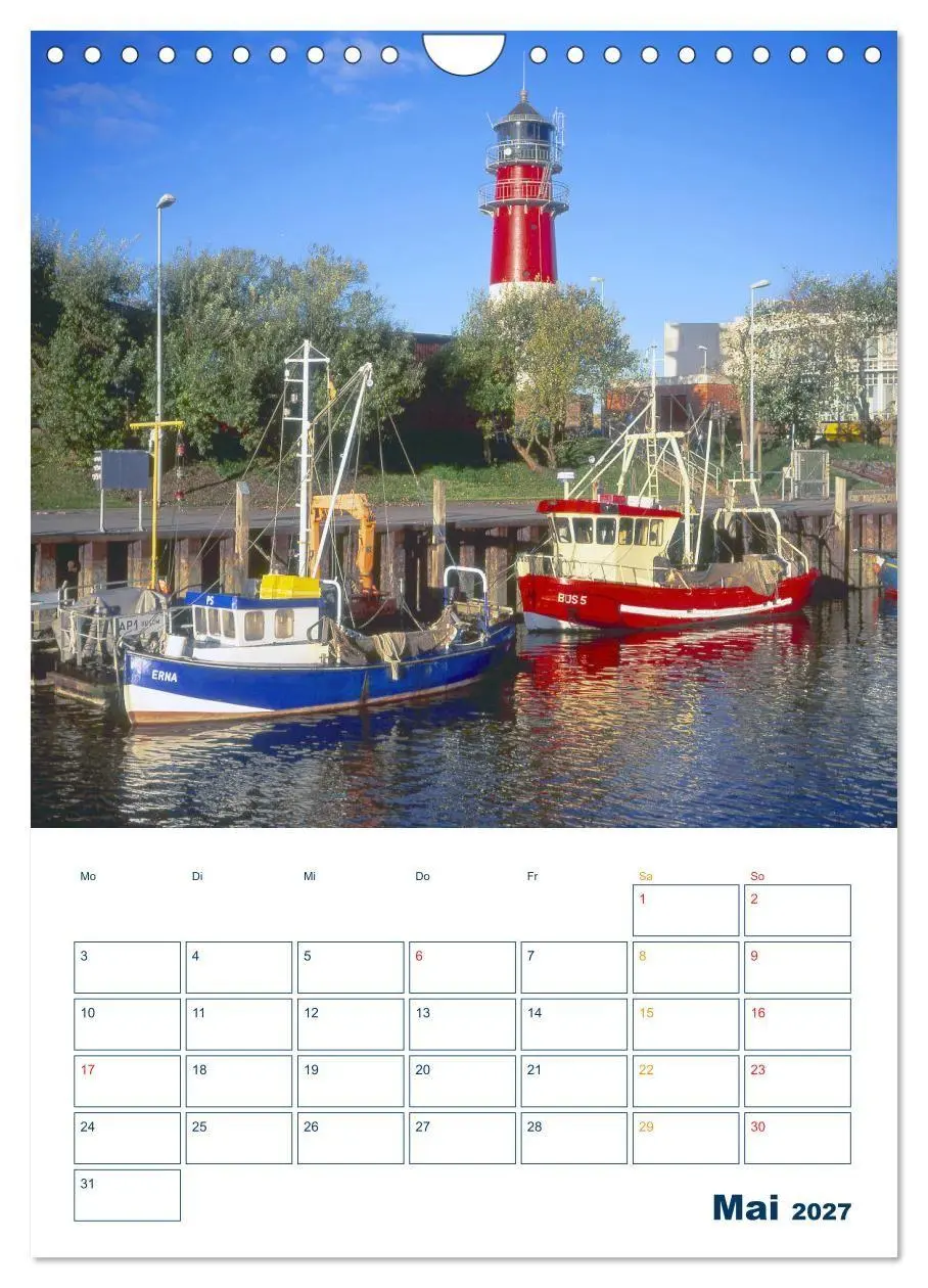 Bild: 9783569720237 | Vielseitiges Büsum (Wandkalender 2027 DIN A4 hoch), CALVENDO...
