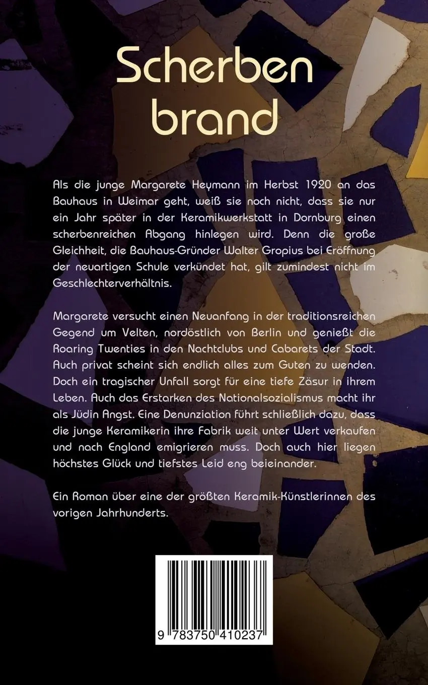 Rückseite: 9783750410237 | Scherbenbrand | Historischer Roman | Cornelia Lotter | Taschenbuch