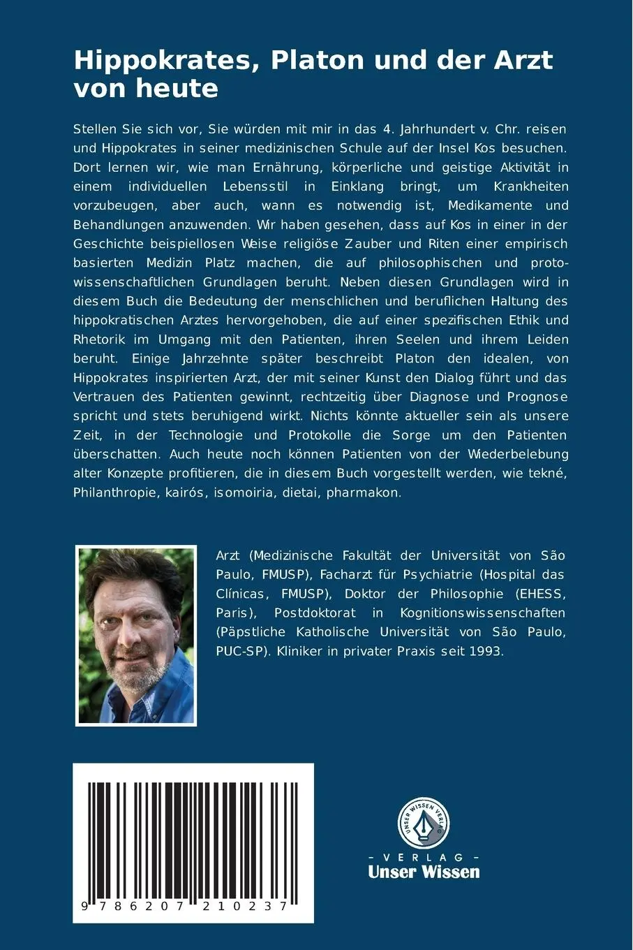 Rückseite: 9786207210237 | Hippokrates, Platon und der Arzt von heute | Breno Serson | Buch