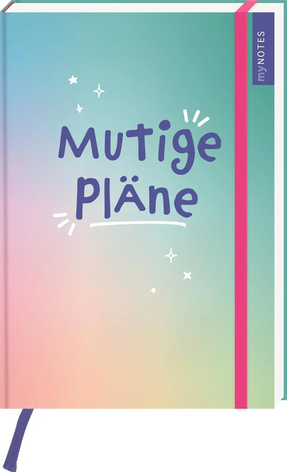 Cover: 4014489140337 | myNOTES Papeterie: Notizbuch A5 Mutige Pläne | Notizbuch | 208 S.