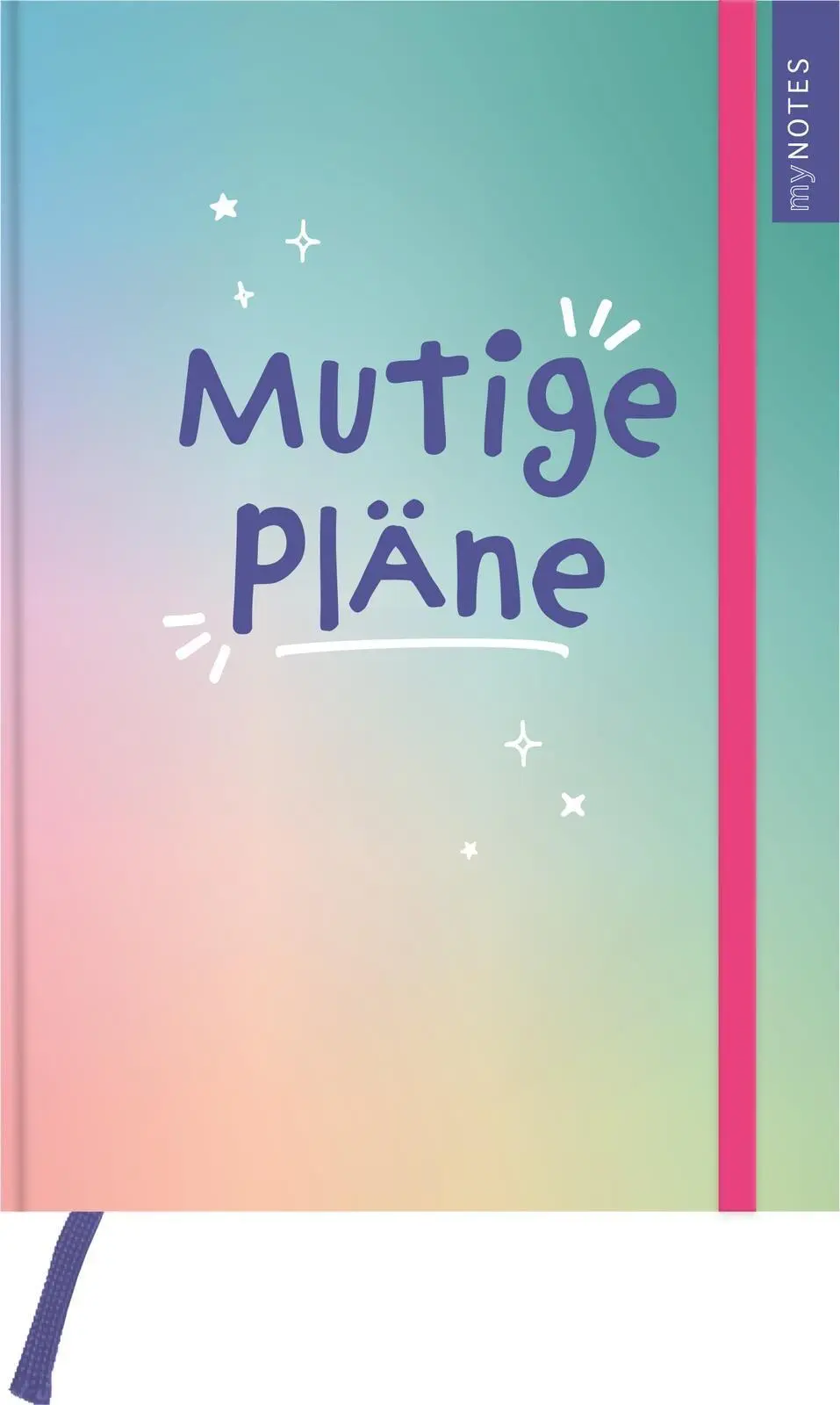 Bild: 4014489140337 | myNOTES Papeterie: Notizbuch A5 Mutige Pläne | Notizbuch | 208 S.