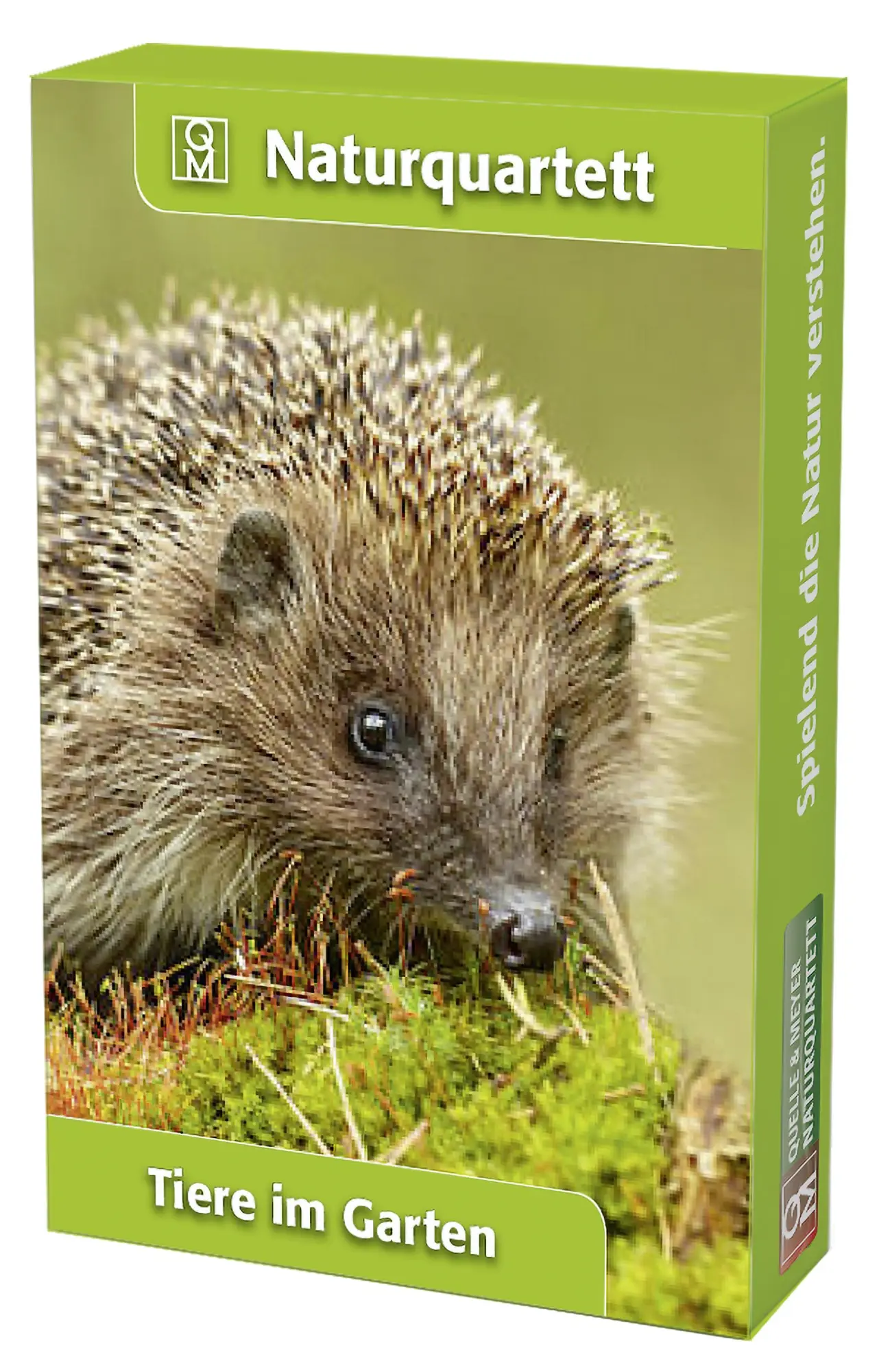 Cover: 4260098550337 | Tiere im Garten | Quelle &amp; Meyer Naturquartett | Quelle &amp; Meyer Verlag