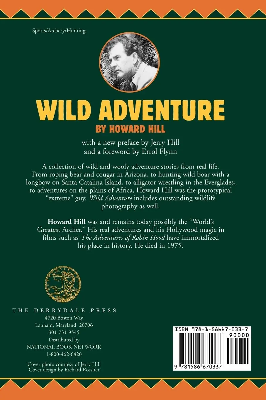 Rückseite: 9781586670337 | Wild Adventure | Howard Hill | Taschenbuch | Kartoniert / Broschiert