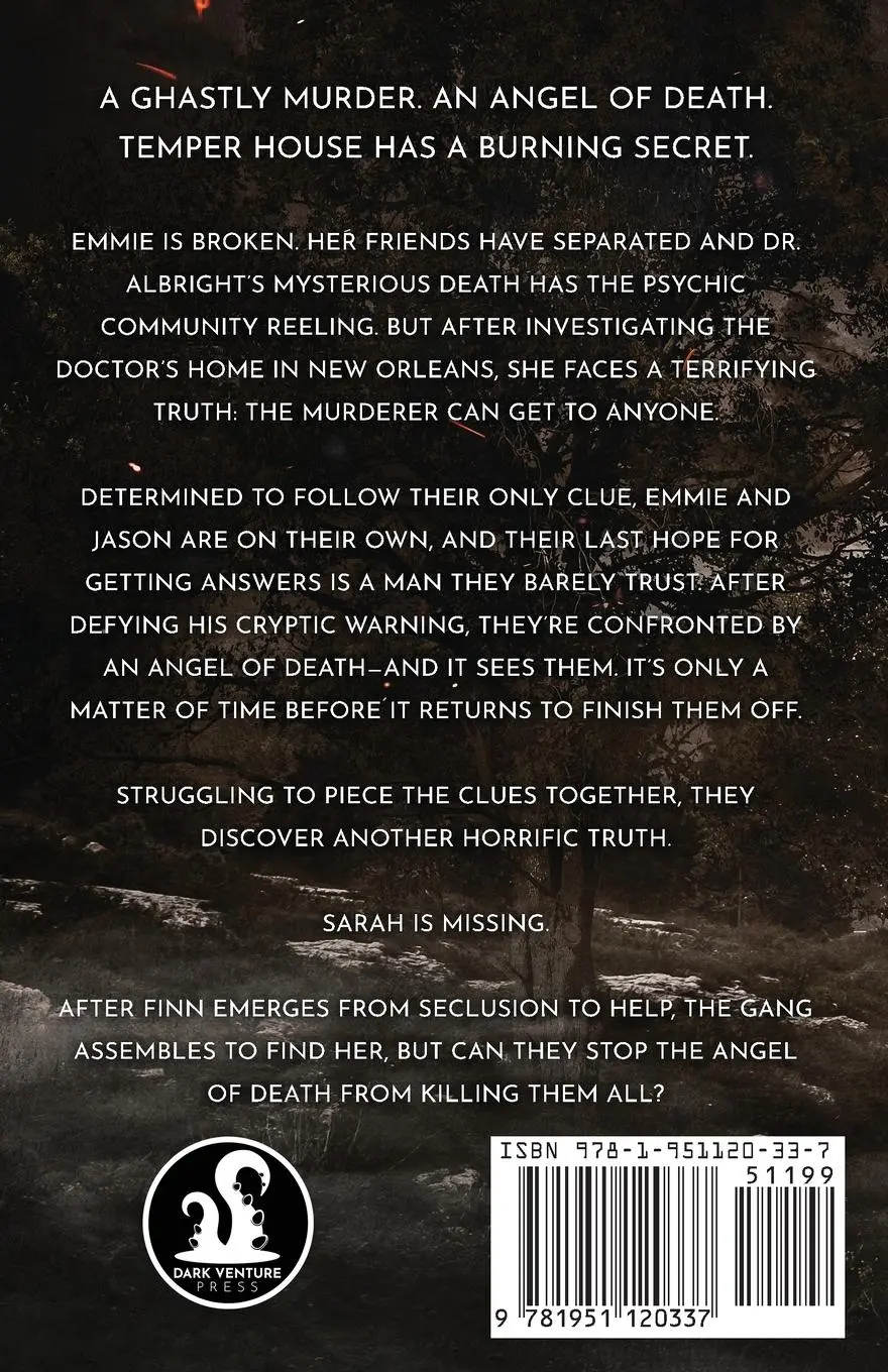 Rückseite: 9781951120337 | Temper House | An Emmie Rose Haunted Mystery Book 5 | Dean Rasmussen