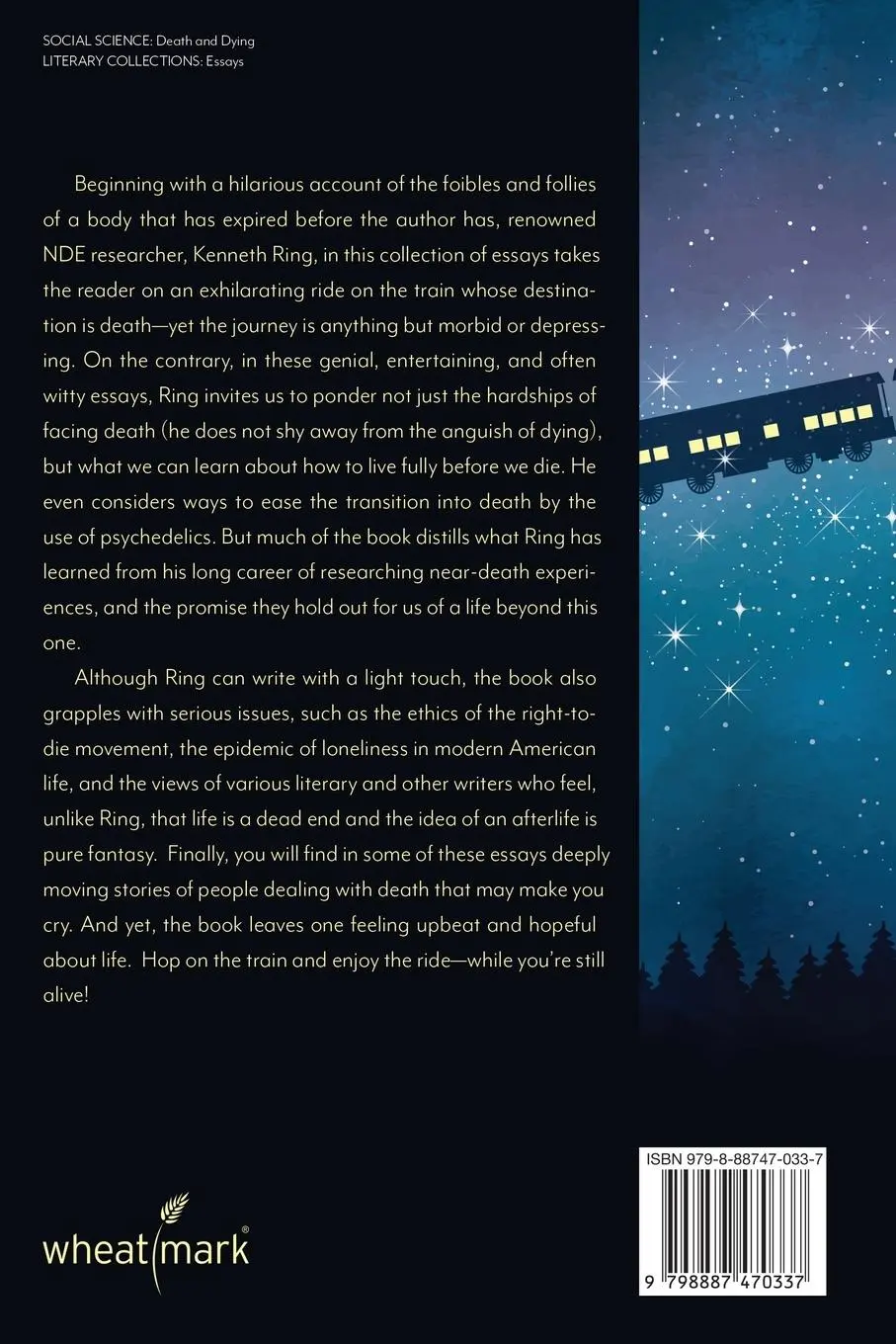 Rückseite: 9798887470337 | A Near-Death Researcher's Notebook | Kenneth Ring | Taschenbuch | 2023
