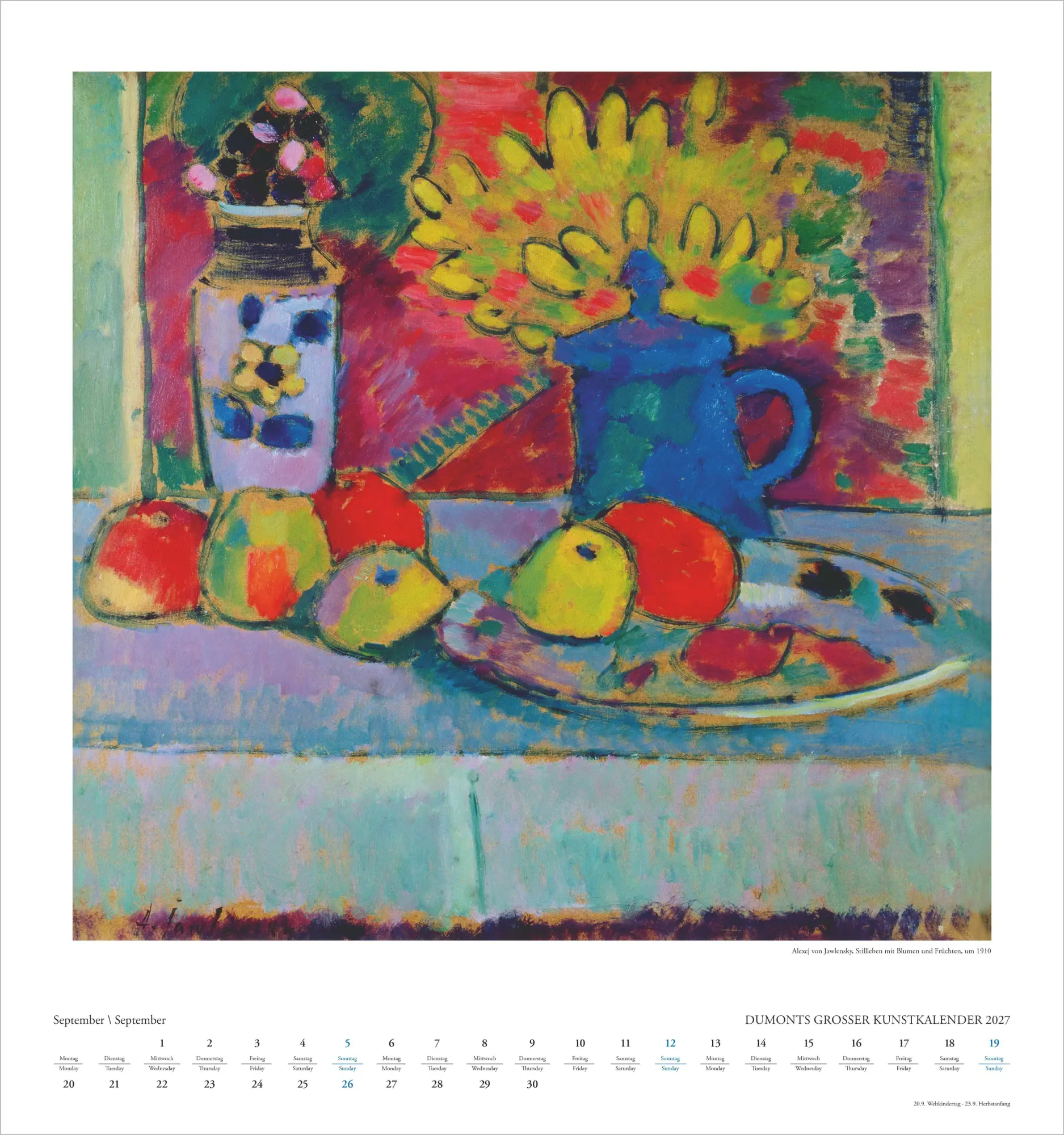 Bild: 4069095010437 | DUMONTS Großer Kunstkalender 2027 | Neumann Verlage GmbH &amp; Co KG