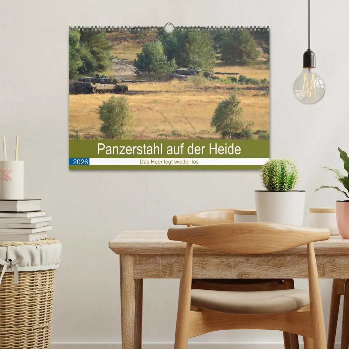 Bild: 9783516230437 | Panzerstahl auf der Heide - Das Heer legt wieder los (Wandkalender...