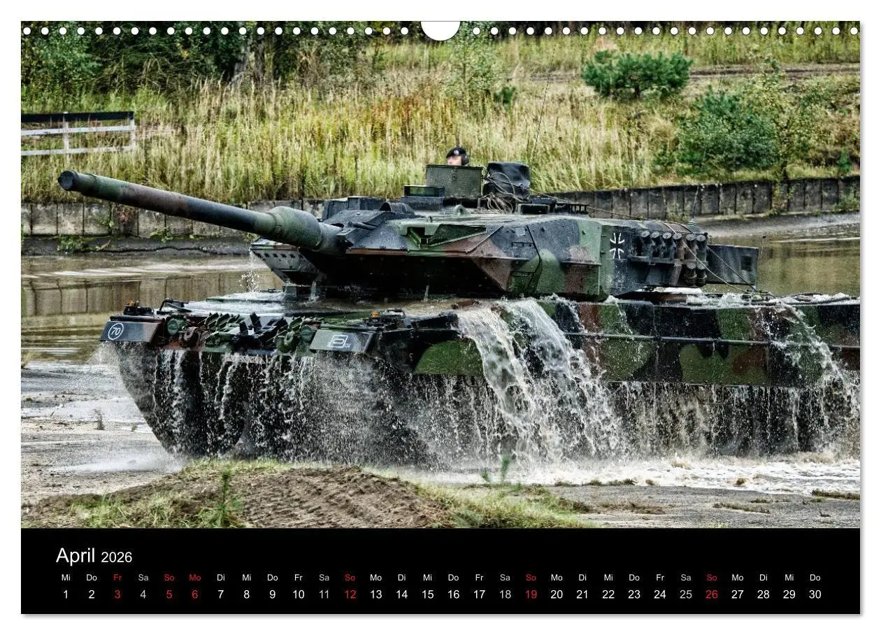 Bild: 9783516230437 | Panzerstahl auf der Heide - Das Heer legt wieder los (Wandkalender...