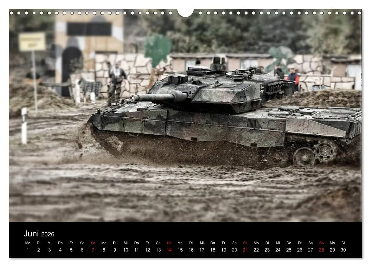 Bild: 9783516230437 | Panzerstahl auf der Heide - Das Heer legt wieder los (Wandkalender...