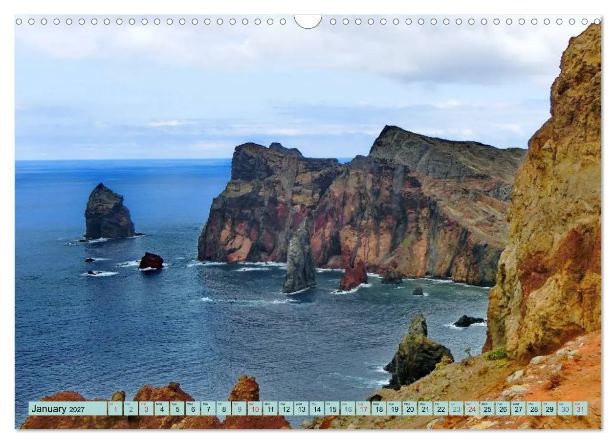 Bild: 9783594070437 | THE ISLAND OF MADEIRA (Wall Calendar 2027 DIN A3 landscape),...