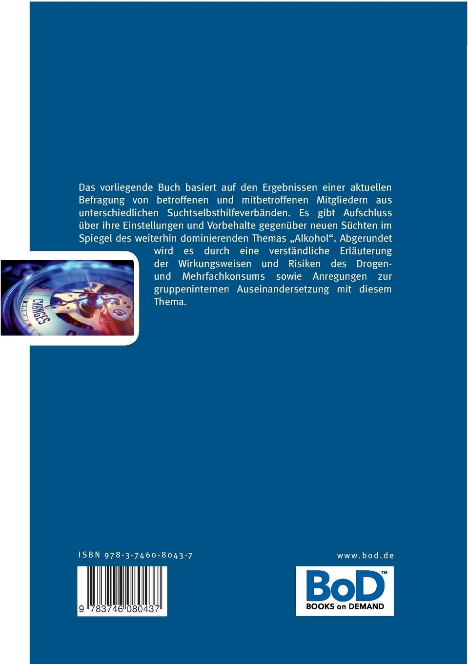 Rückseite: 9783746080437 | Suchtselbsthilfe im Wandel | Burkhard Kastenbutt (u. a.) | Taschenbuch
