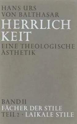 Cover: 9783894110437 | Herrlichkeit. Eine theologische Ästhetik / Fächer der Stile | Buch
