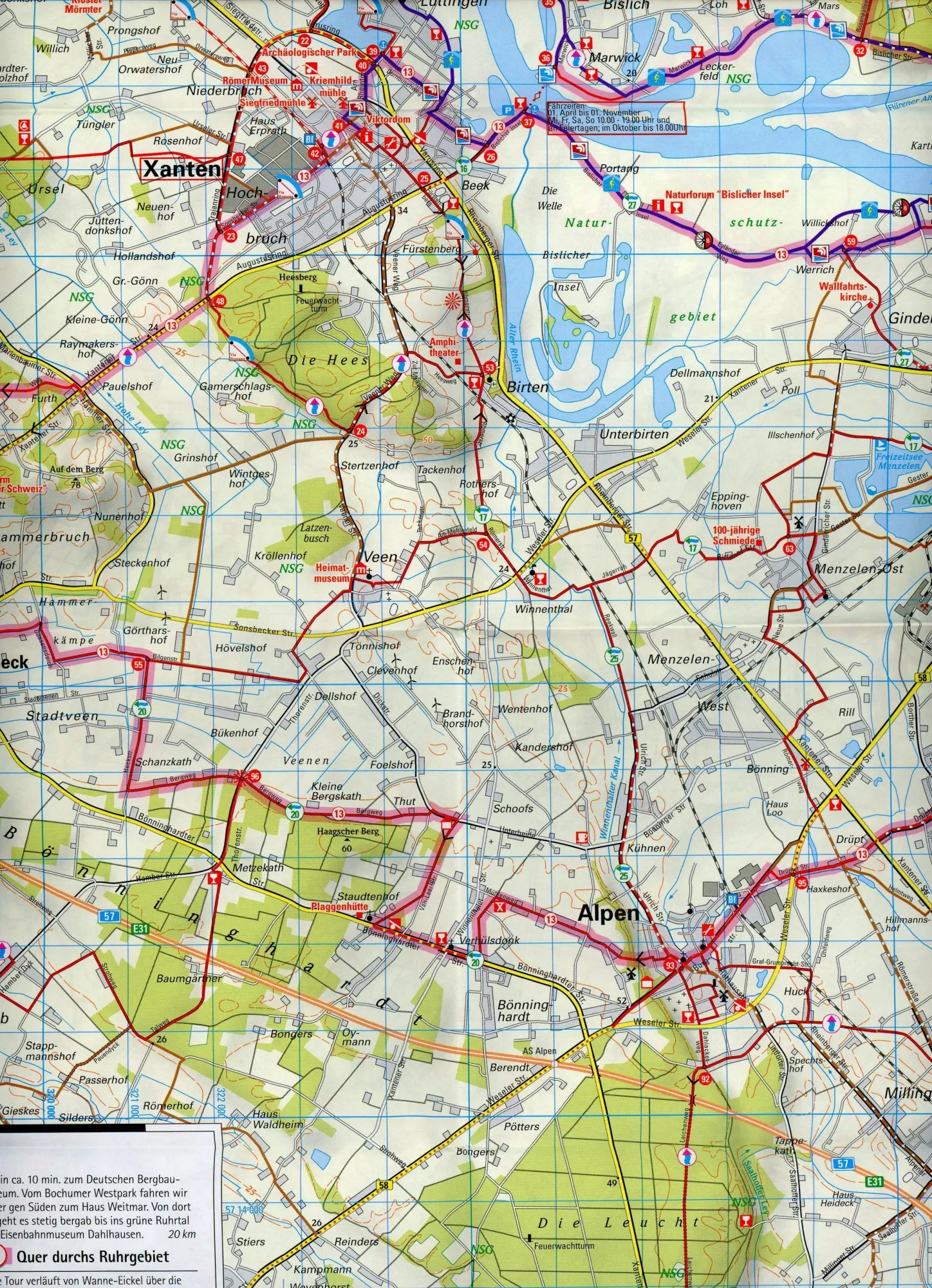 Bild: 9783969900437 | ADFC-Regionalkarte radrevier.ruhr West, 1:50.000, mit...