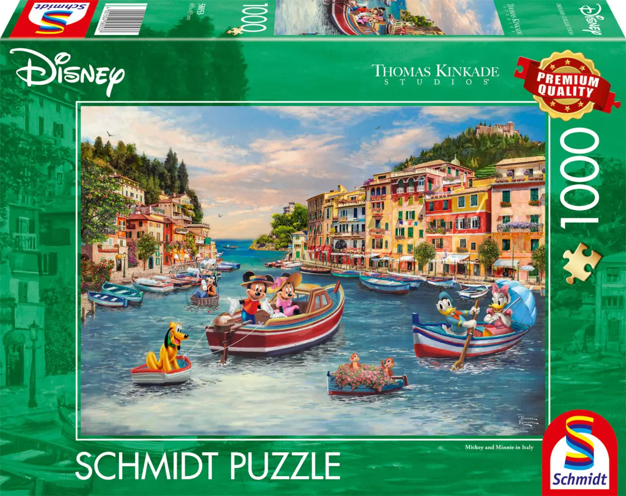 Cover: 4001504580537 | Disney, Mickey &amp; Minnie in Italy | Spiel | Schachtel | 58053 | Deutsch