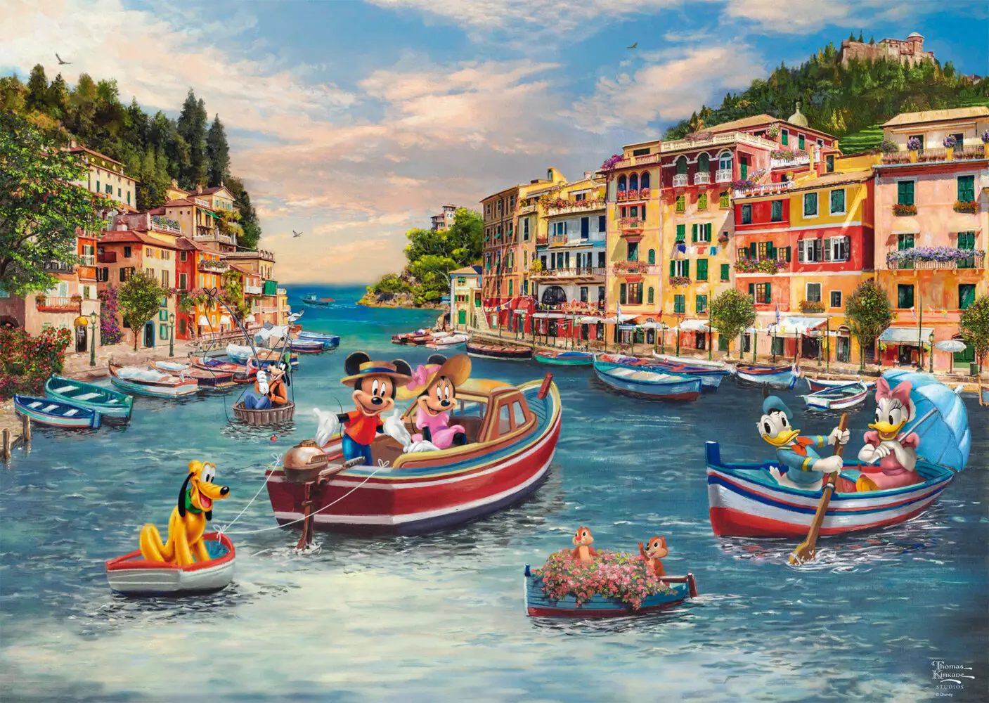 Bild: 4001504580537 | Disney, Mickey &amp; Minnie in Italy | Spiel | Schachtel | 58053 | Deutsch