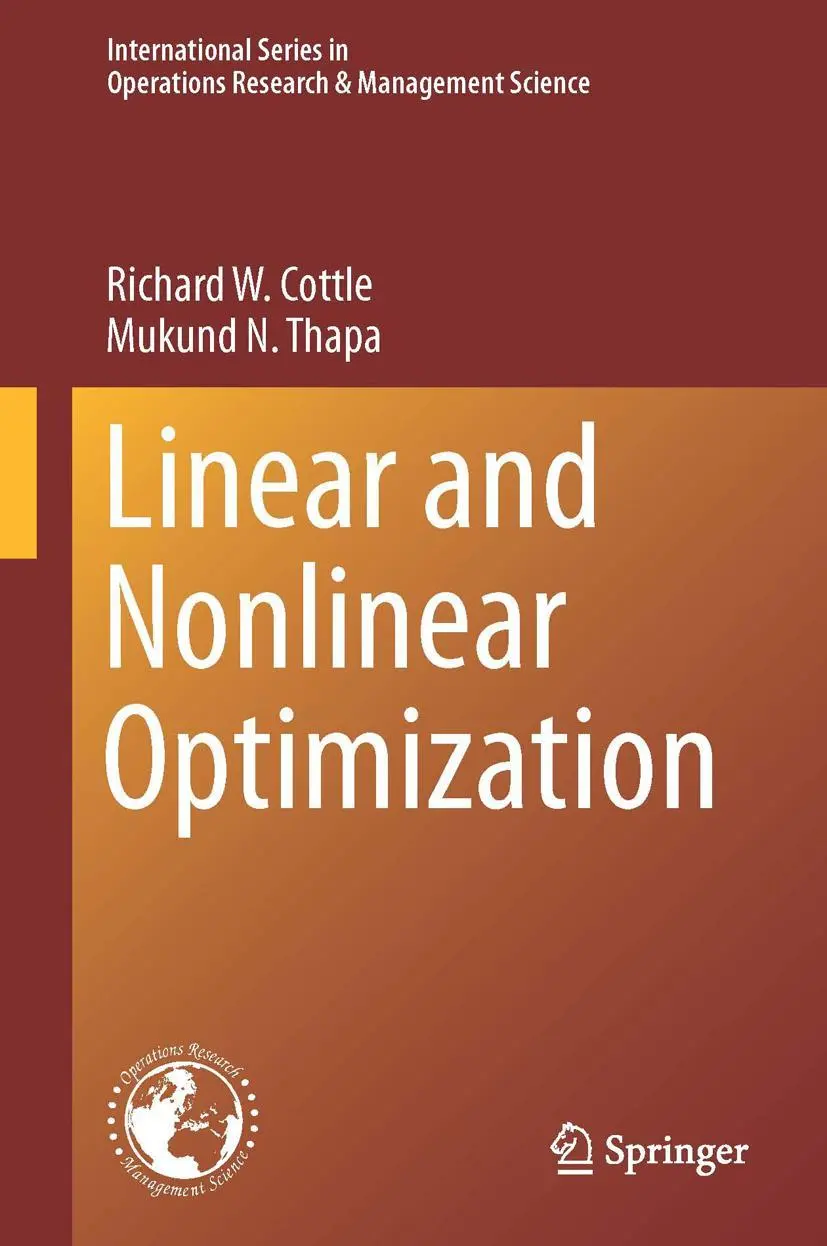 Cover: 9781493970537 | Linear and Nonlinear Optimization | Mukund N. Thapa (u. a.) | Buch