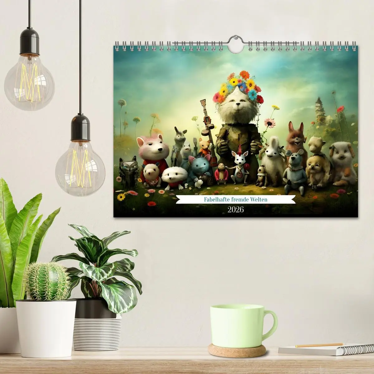 Bild: 9783457370537 | Fabelhafte fremde Welten (Wandkalender 2026 DIN A4 quer), CALVENDO...