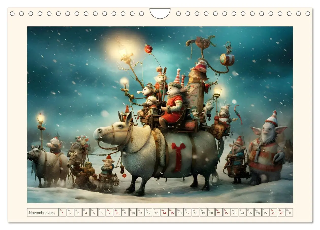 Bild: 9783457370537 | Fabelhafte fremde Welten (Wandkalender 2026 DIN A4 quer), CALVENDO...