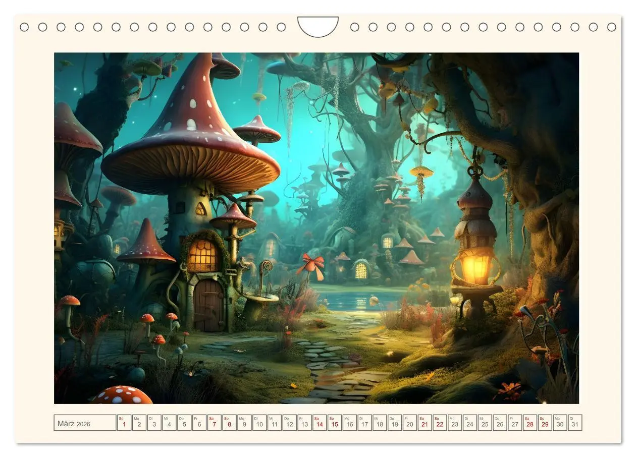 Bild: 9783457370537 | Fabelhafte fremde Welten (Wandkalender 2026 DIN A4 quer), CALVENDO...