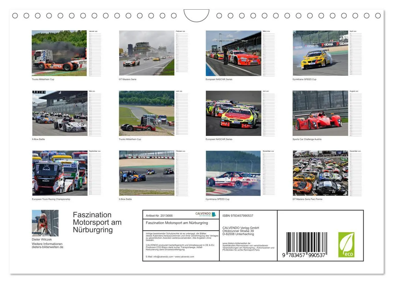 Bild: 9783457990537 | Faszination Motorsport am Nürburgring (Wandkalender 2026 DIN A4...