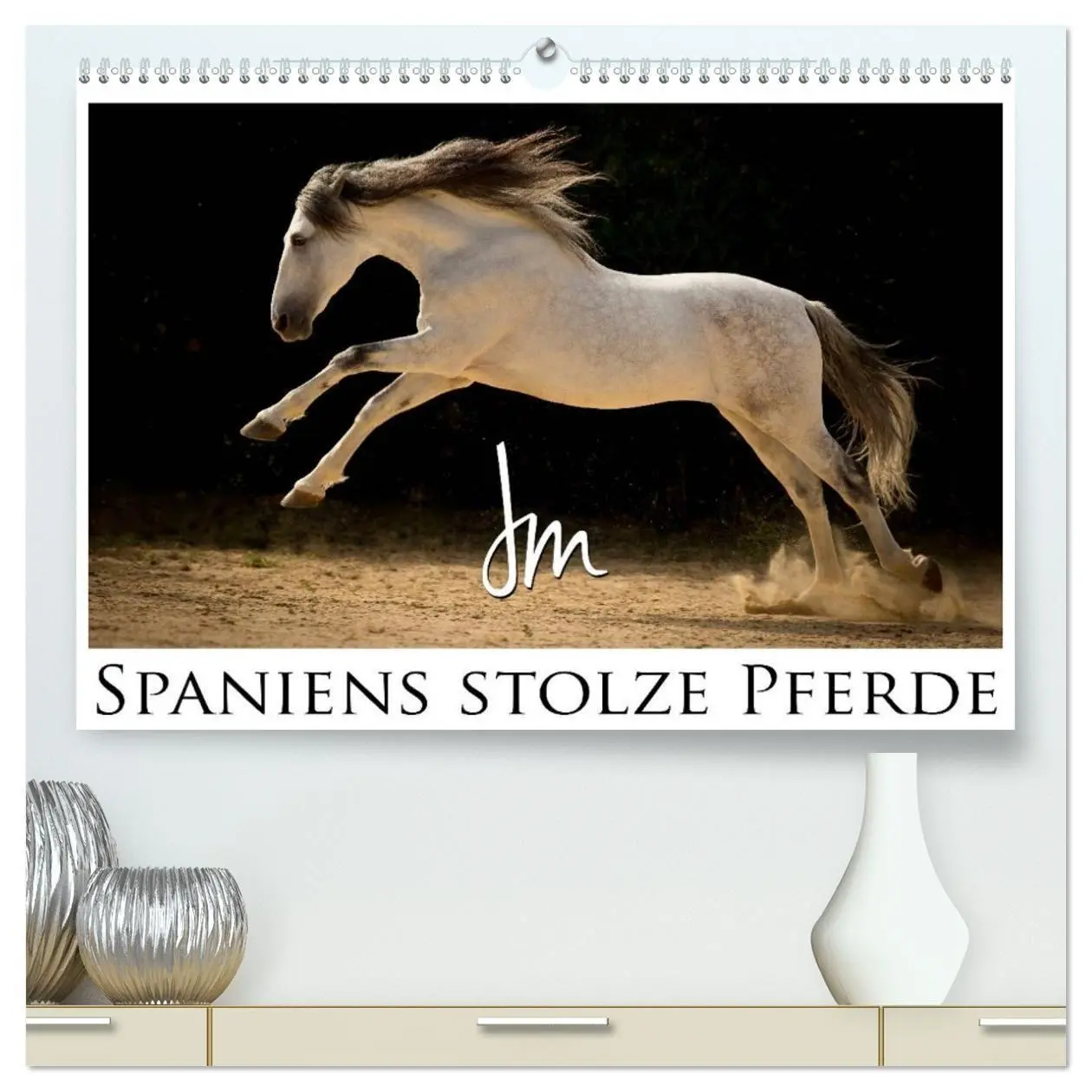 Cover: 9783516080537 | Spaniens stolze Pferde (hochwertiger Premium Wandkalender 2026 DIN...