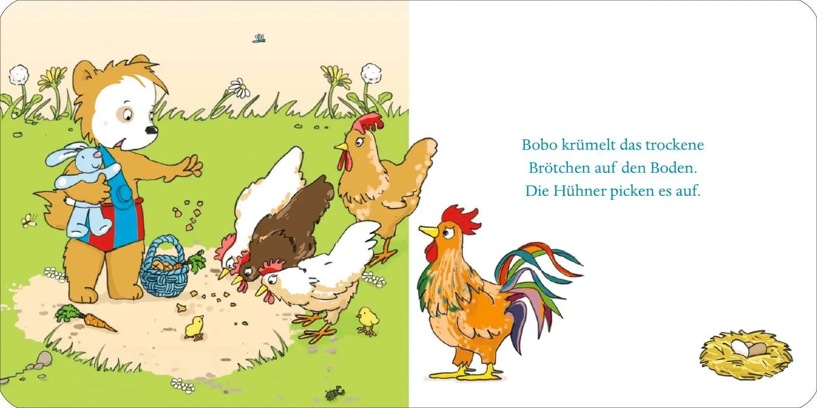 Bild: 9783757100537 | Bobo &amp; Hasi auf dem Bauernhof | Pappbilderbuch ab 12 Monaten | Böhlke