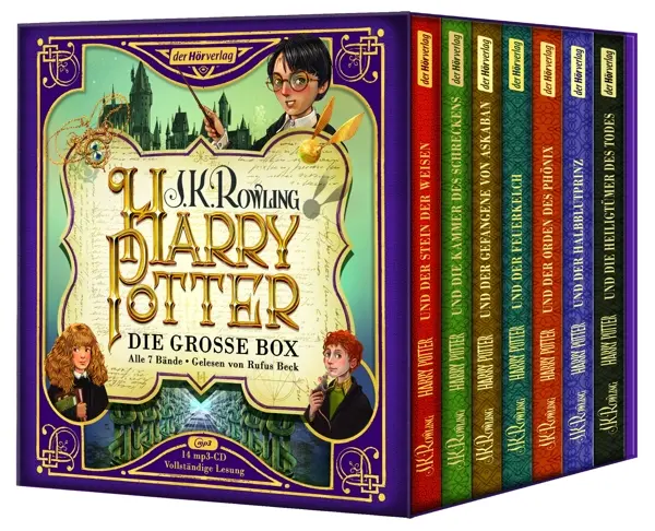 Cover: 9783844530537 | Harry Potter. Die große Box zum Jubiläum. Alle 7 Bände. | Rowling