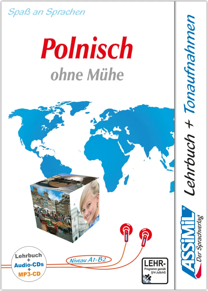 Cover: 9783896250537 | ASSiMiL Polnisch ohne Mühe - Audio-Sprachkurs Plus - Niveau A1-B2
