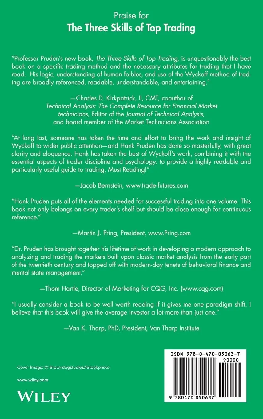 Rückseite: 9780470050637 | The Three Skills of Top Trading | Hank Pruden | Buch | 304 S. | 2007