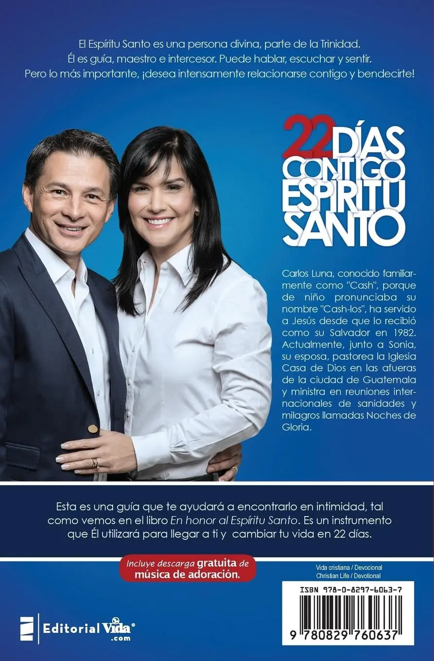 Rückseite: 9780829760637 | Contigo, Espiritu Santo = With You, Holy Spirit | Cash Luna | Buch