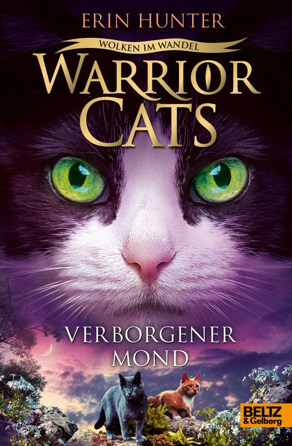 Cover: 9783407790637 | Warrior Cats - Wolken im Wandel. Verborgener Mond | Staffel IX, Band 2